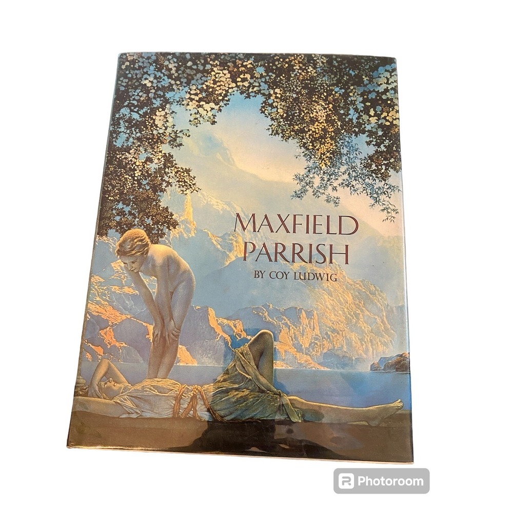 Maxfield Parrish by Coy Ludwig Hardcover Art Book Watson-Guptill 1973 First Ed